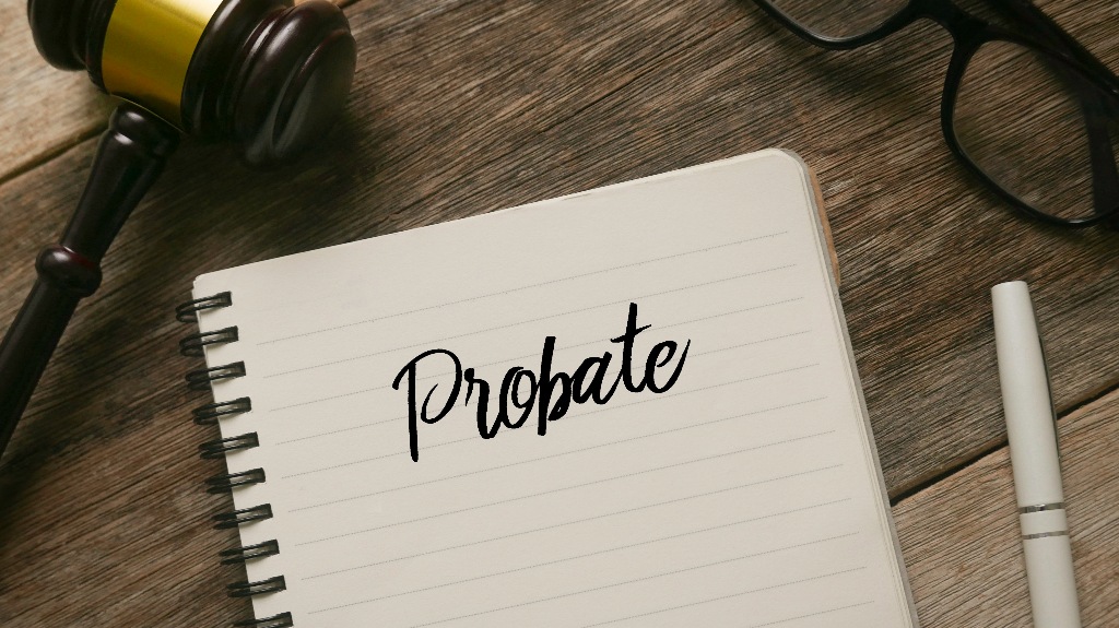 probate and judge's gavel