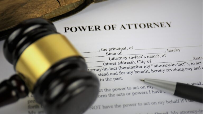 Power of Attorney document