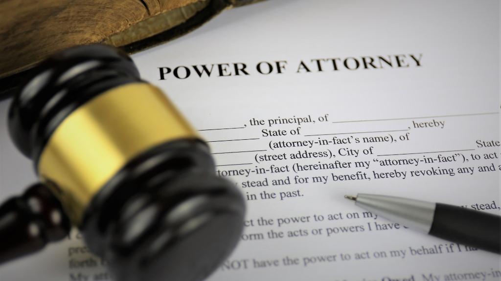 Power of Attorney document